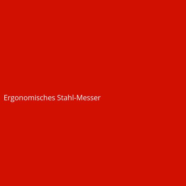 Ergonomisches Stahl-Messer
