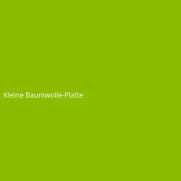Kleine Baumwolle-Platte