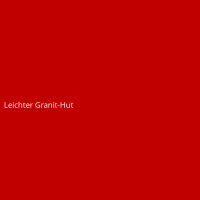 Leichter Granit-Hut