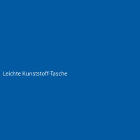 Leichte Kunststoff-Tasche