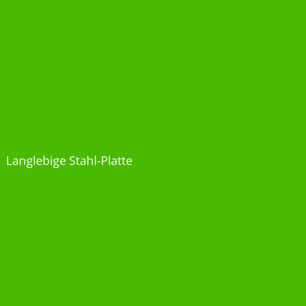 Langlebige Stahl-Platte