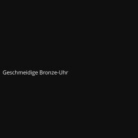 Geschmeidige Bronze-Uhr