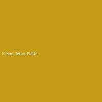 Kleine Beton-Platte