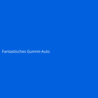 Fantastisches Gummi-Auto