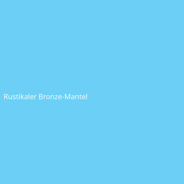 Rustikaler Bronze-Mantel